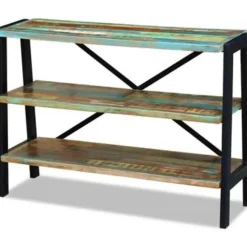 vidaXL - Houten Tafel - Multikleur - Hout