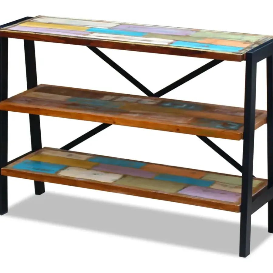 vidaXL - Houten Tafel - Multikleur - Hout