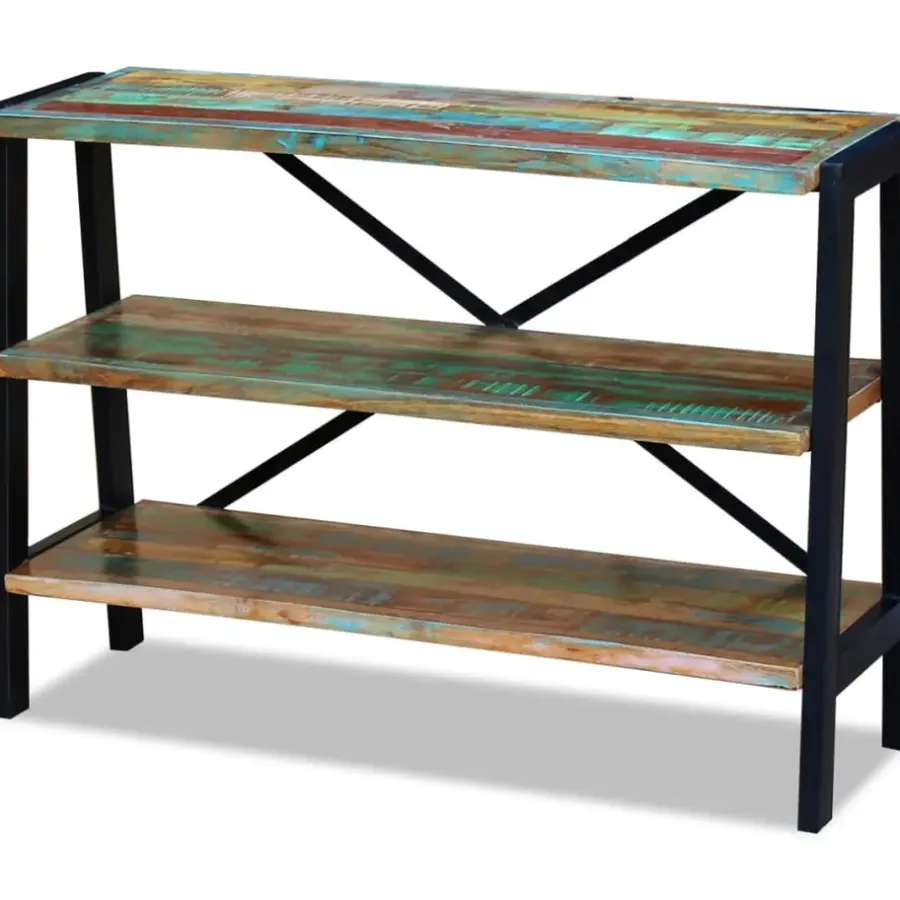 vidaXL - Houten Tafel - Multikleur - Hout