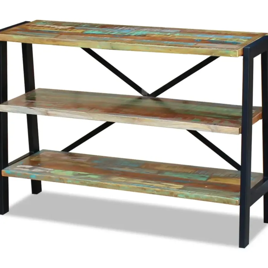 vidaXL - Houten Tafel - Multikleur - Hout