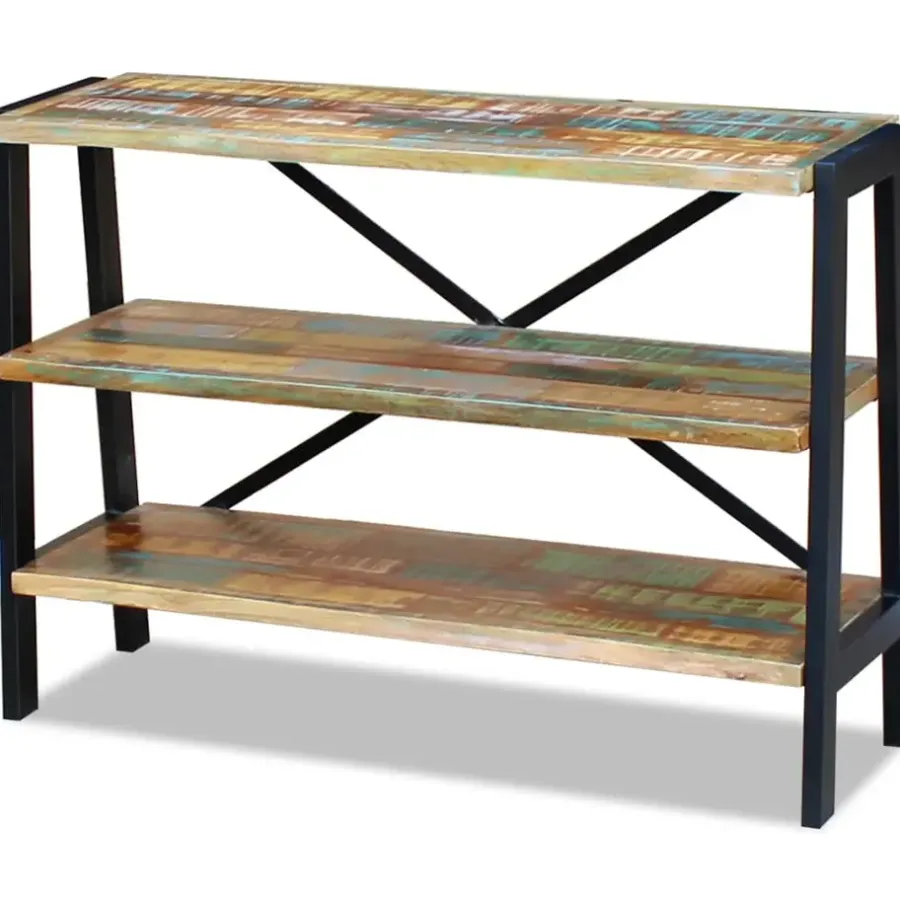 vidaXL - Houten Tafel - Multikleur - Hout