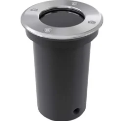 vidaXL - Inbouw Tuinlamp - Zilver - Aluminium - 3 stuks