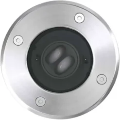 vidaXL - Inbouw Tuinlamp - Zilver - Aluminium - 3 stuks