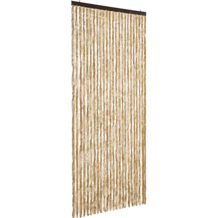 vidaXL - Insectengordijn - Beige - Polypropyleen - 100 x 220 cm