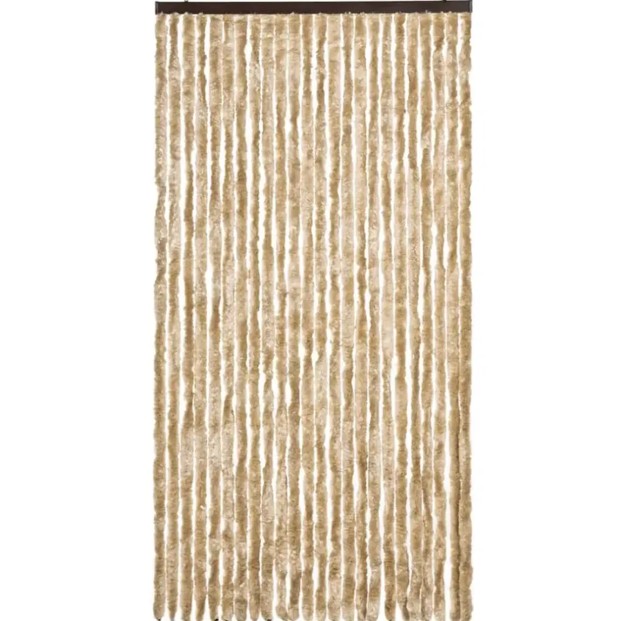 vidaXL - Insectengordijn - Beige - Polypropyleen - 100 x 220 cm