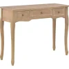 Kaptafels-vidaXL - Kaptafel - Bruin - Hout