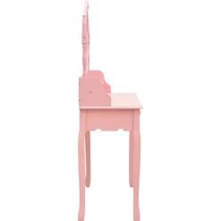 Kaptafels-vidaXL - Kaptafel - Roze - Hout