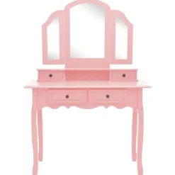Kaptafels-vidaXL - Kaptafel - Roze - Hout