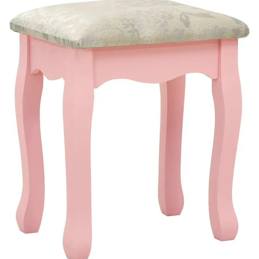 Kaptafels-vidaXL - Kaptafel - Roze - Hout