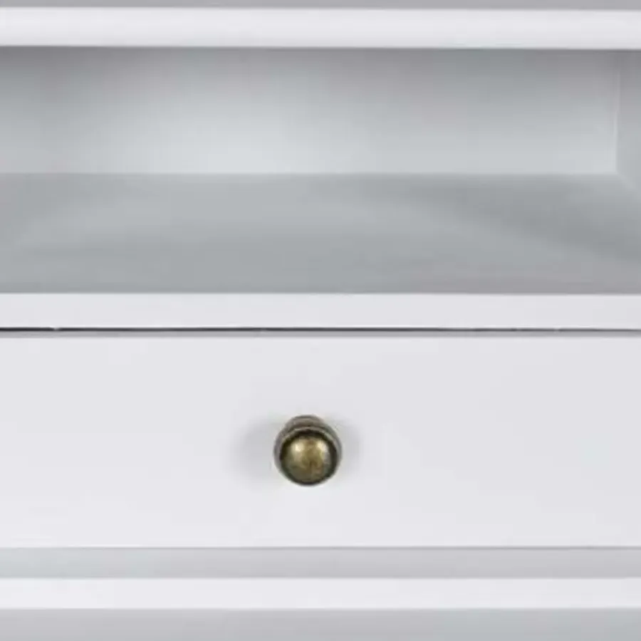 Kaptafels-vidaXL - Kaptafel - Wit - Hout