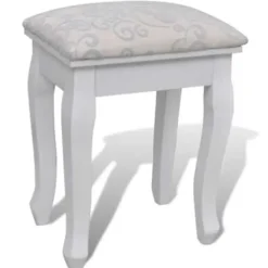 Kaptafels-vidaXL - Kaptafel - Wit - Hout