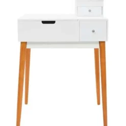vidaXL - Kaptafel - Wit - MDF