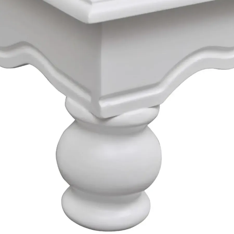 Wandkasten-vidaXL - Kast - Wit - MDF