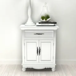 Wandkasten-vidaXL - Kast - Wit - MDF