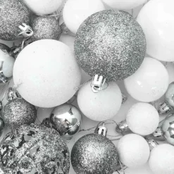 Kerstdecoratie-vidaXL - Kerstballenset - Multikleur - Polystyreen