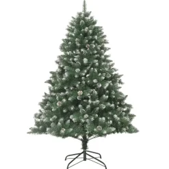 Kerstbomen-vidaXL - Kerstboom - Groen - 180 cm