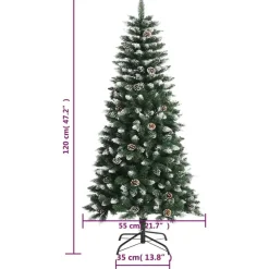 vidaXL - Kerstboom - Groen - 120 cm