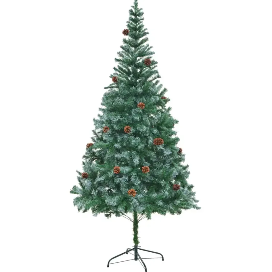 Kerstbomen-vidaXL - Kerstboom - Groen - 210 x 105 cm