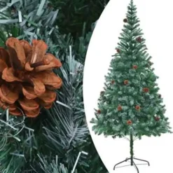 Kerstbomen-vidaXL - Kerstboom - Groen - 210 x 105 cm