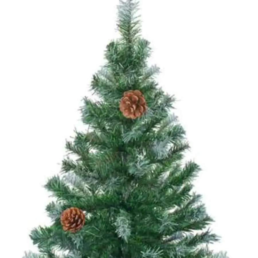 Kerstbomen-vidaXL - Kerstboom - Groen - 210 x 105 cm