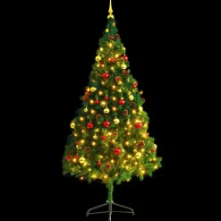 Kerstbomen-vidaXL - Kerstboom - Groen - 210 x 110 cm