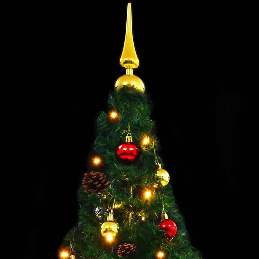 Kerstbomen-vidaXL - Kerstboom - Groen - 210 x 110 cm