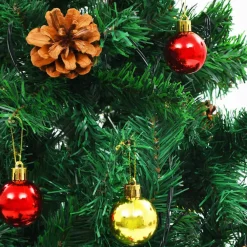 Kerstbomen-vidaXL - Kerstboom - Groen - 210 x 110 cm