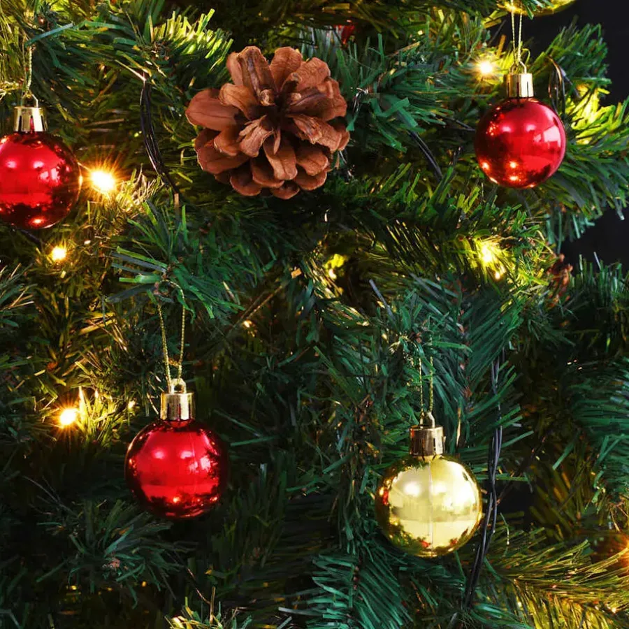 Kerstbomen-vidaXL - Kerstboom - Groen - 210 x 110 cm