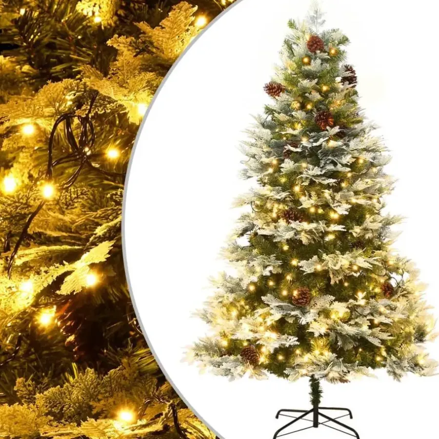 vidaXL - Kerstboom - Groen - 195 x 105 cm