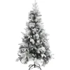 Kerstbomen-vidaXL - Kerstboom - Groen - 225 x 110 cm
