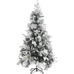 Kerstbomen-vidaXL - Kerstboom - Groen - 225 x 110 cm
