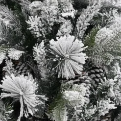 Kerstbomen-vidaXL - Kerstboom - Groen - 225 x 110 cm