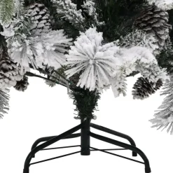 Kerstbomen-vidaXL - Kerstboom - Groen - 225 x 110 cm