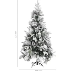 Kerstbomen-vidaXL - Kerstboom - Groen - 225 x 110 cm