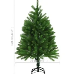 Kerstbomen-vidaXL - Kerstboom - Groen - 120 cm