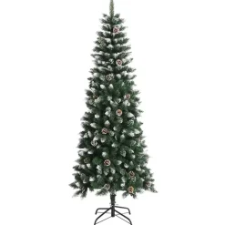 Kerstbomen-vidaXL - Kerstboom - Groen - 210 cm