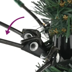 Kerstbomen-vidaXL - Kerstboom - Groen - 210 cm