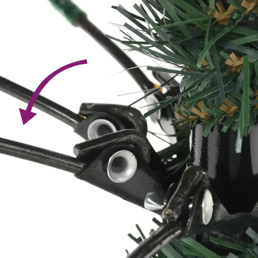 Kerstbomen-vidaXL - Kerstboom - Groen - 210 cm