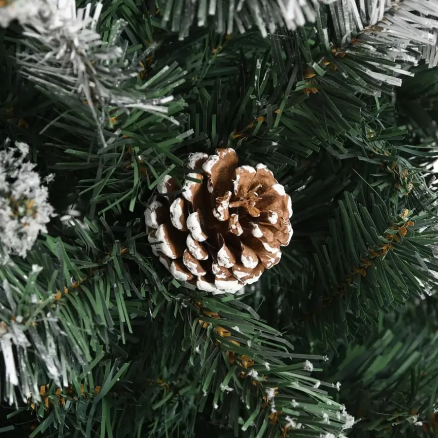 Kerstbomen-vidaXL - Kerstboom - Groen - 210 cm