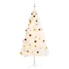 Kerstbomen-vidaXL - Kerstboom - Wit - 180 x 90 cm