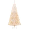 Kerstbomen-vidaXL - Kerstboom - Wit - 240 x 120 cm