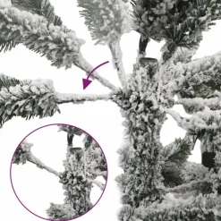 vidaXL - Kerstboom - Wit - 120 cm