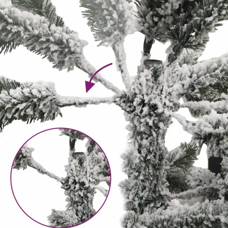 vidaXL - Kerstboom - Wit - 120 cm