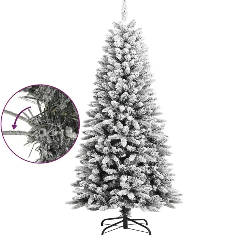 vidaXL - Kerstboom - Wit - 120 cm