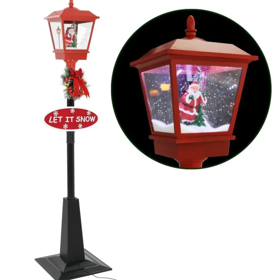 Kerstverlichting-vidaXL - Kerstdecoratie - Red - 180 cm