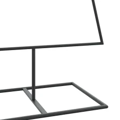 Kerstbomen-vidaXL - Kerstdecoratie kerstboom 65x60x150 cm - Zwart - Staal