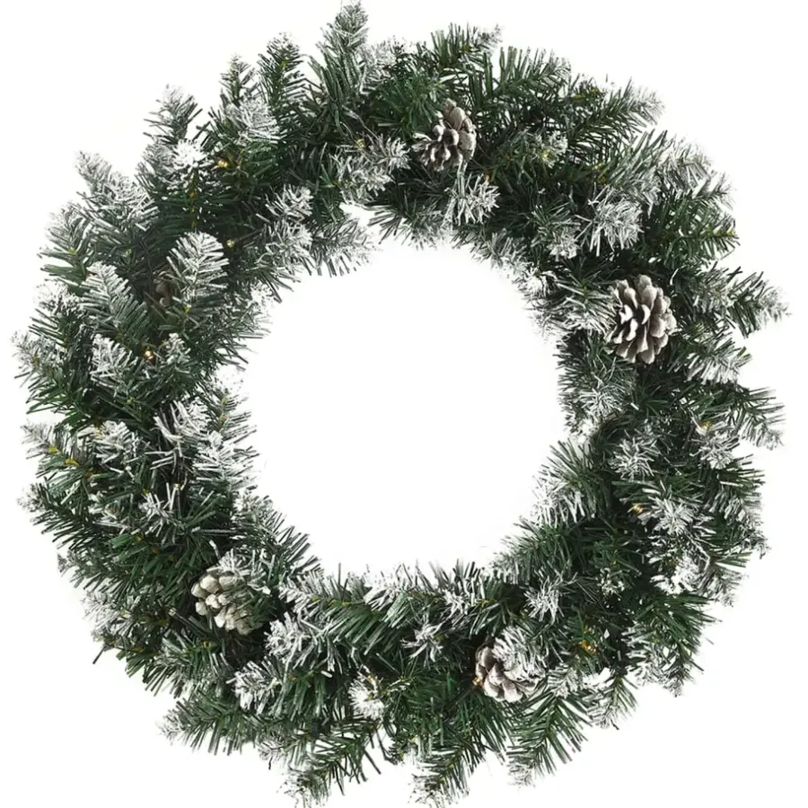 vidaXL - Kerstkrans - 45 x 45 cm