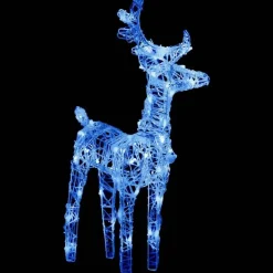 Kerstverlichting-vidaXL - Kerstrendier - Blauw