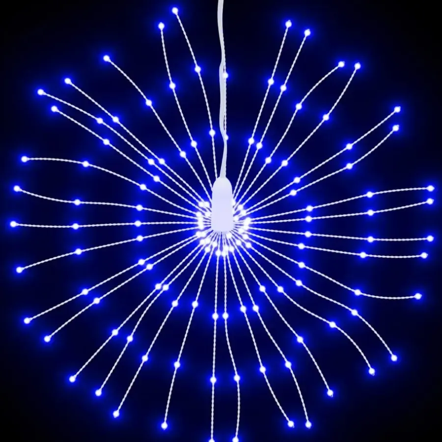 Kerstverlichting-vidaXL - Kerstverlichting - Blue - 8 stuks