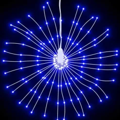 vidaXL - Kerstverlichting - Blauw